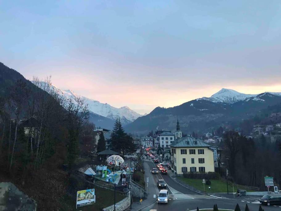Appart Cosy Et Lumineux Au Coeur De Saint Gervais Extérieur photo