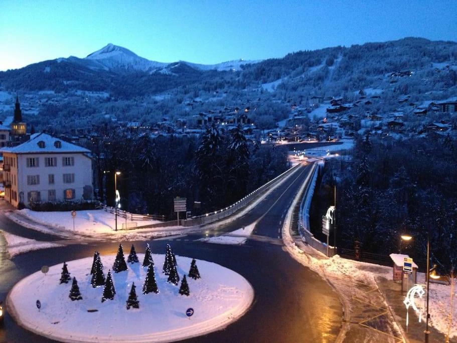 Appart Cosy Et Lumineux Au Coeur De Saint Gervais Extérieur photo
